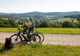 Mit dem E-Bike im Odenwald